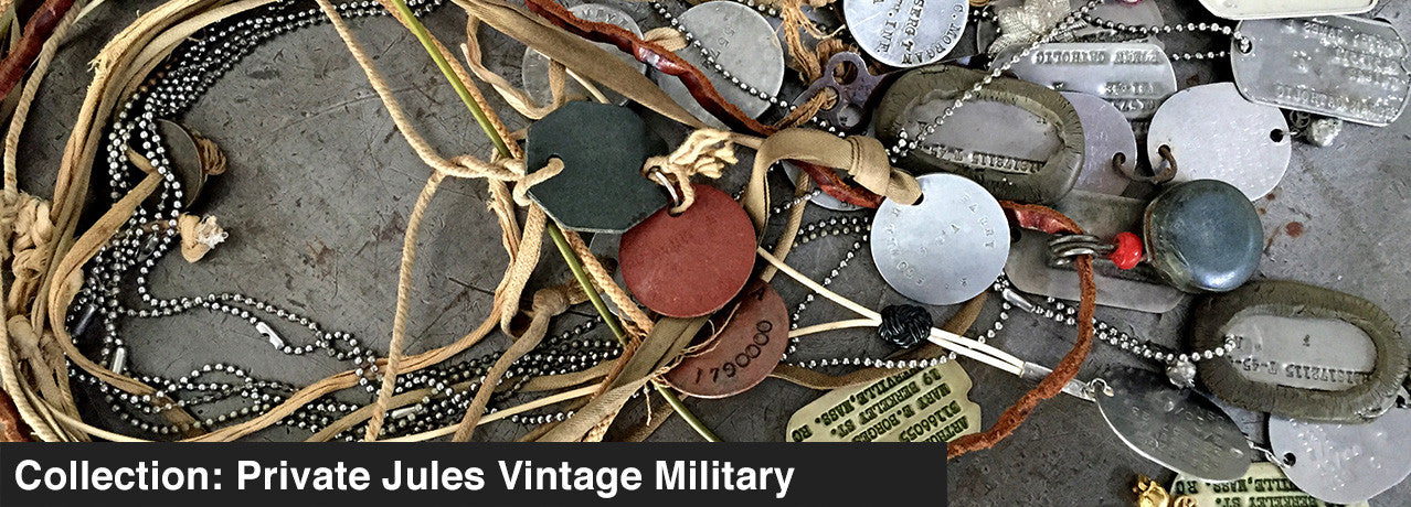 COLLECTION: PRIVATE JULES VINTAGE MILITARY