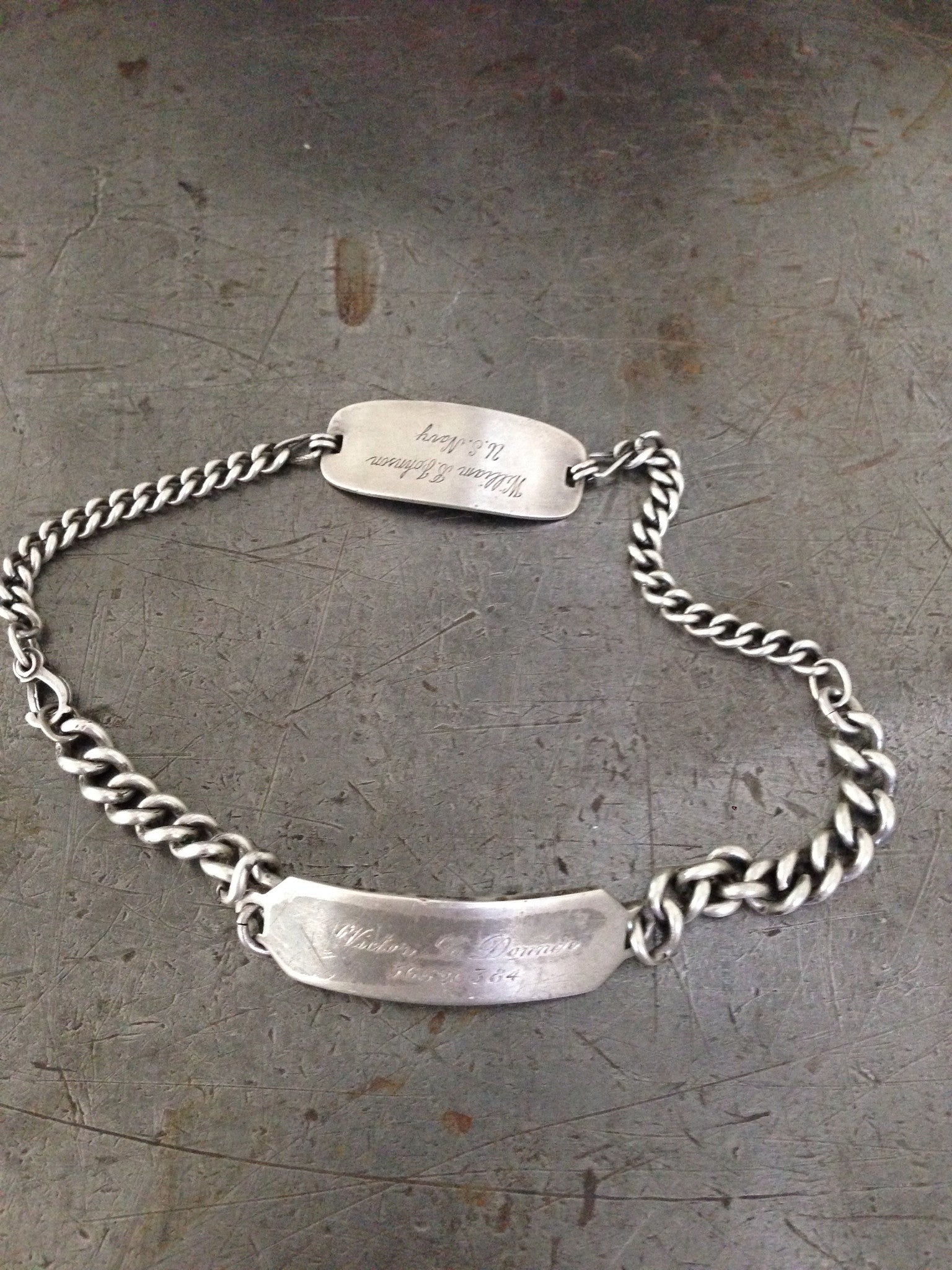 Vintage Sterling WW2 Sweetheart Necklace – Vintage Jules