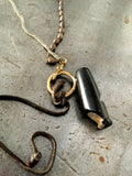 Vintage Referee Whistle Necklace