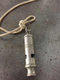 Vintage ARP Birmingham England Whistle Necklace
