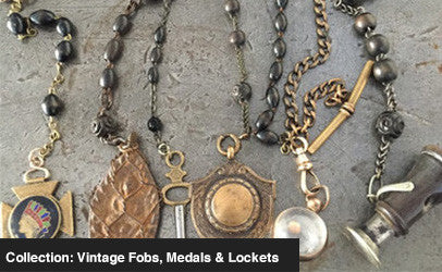 COLLECTION: FOBS, MEDALS & LOCKETS